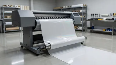 Print process on reflective vinyl